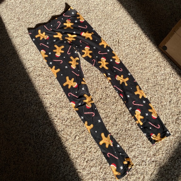 Pants - sweet gingerbread leggings size small